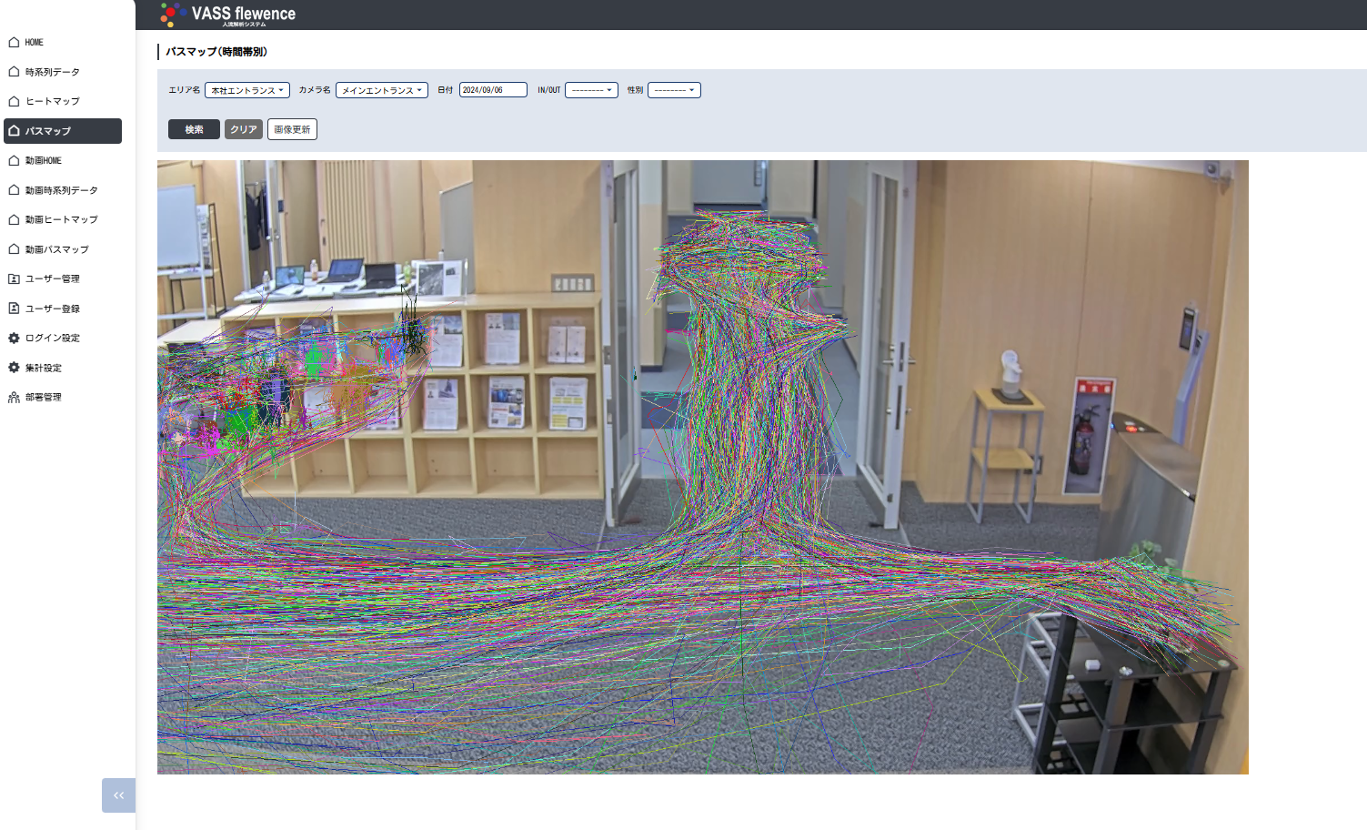 手軽に人流分析